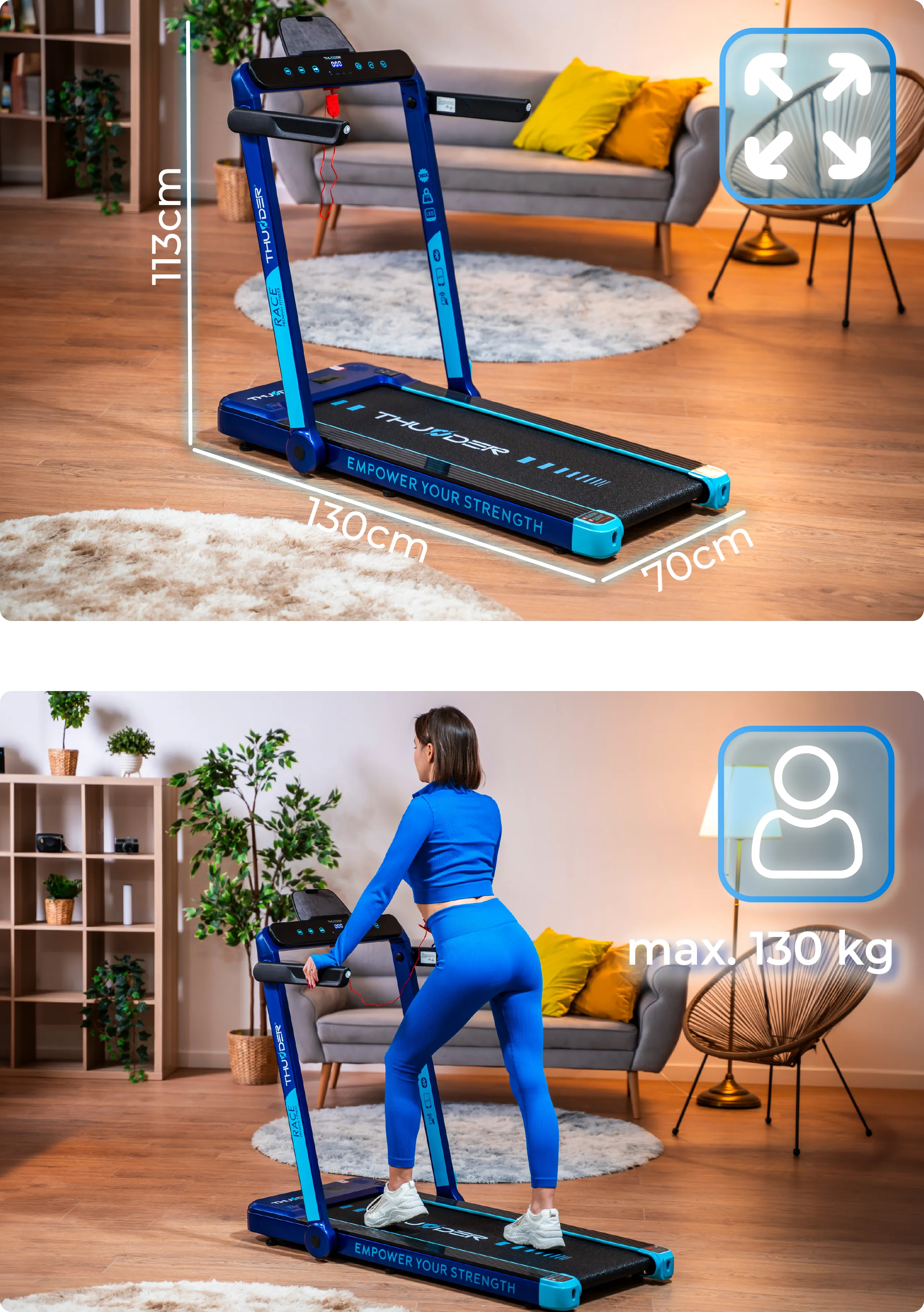 Race Blue – spécifications