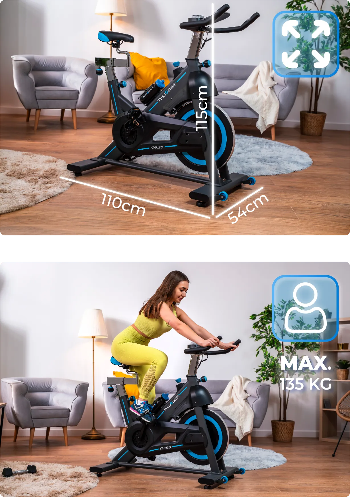 Spécifications Spinzo