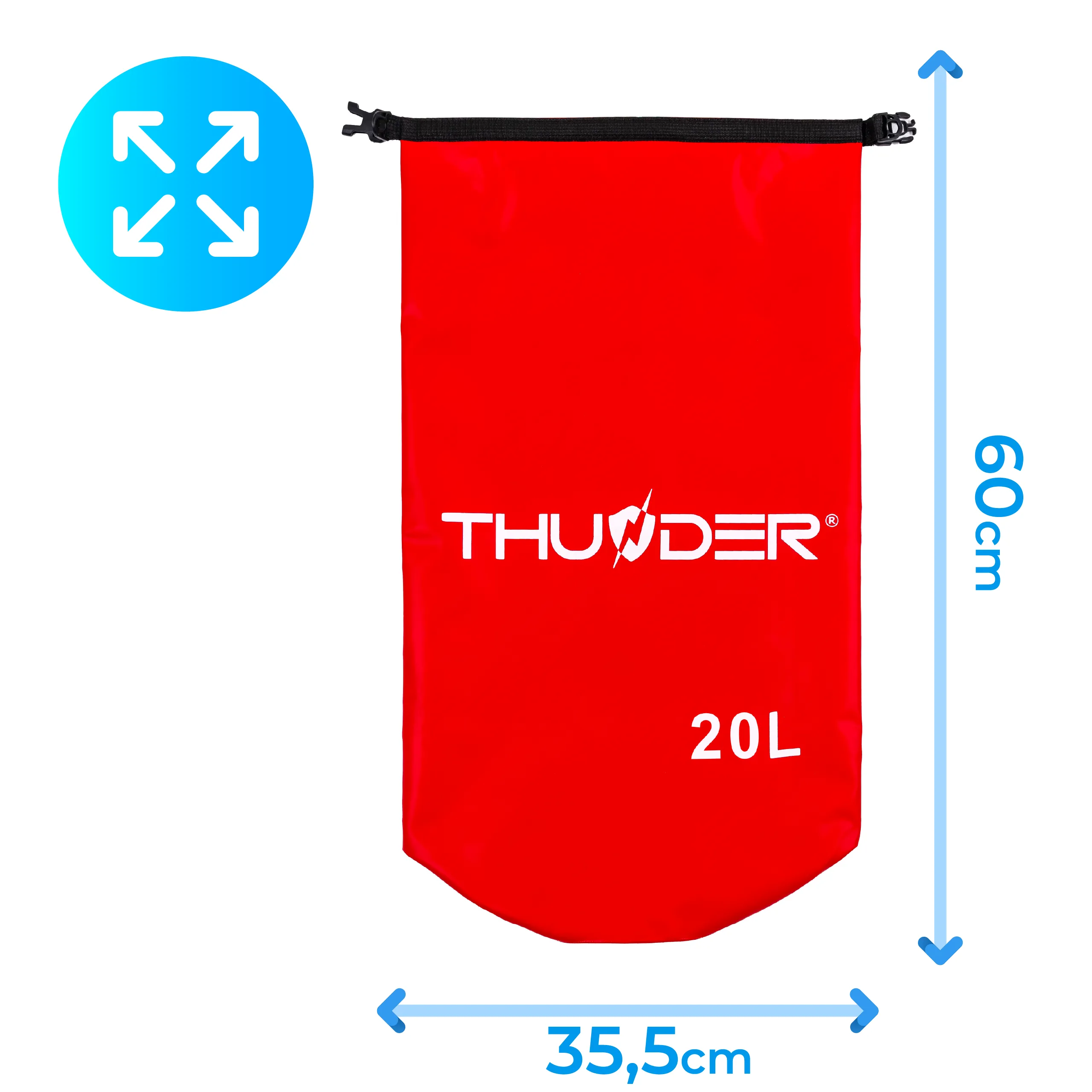 Sac étanche THUNDER - données techniques