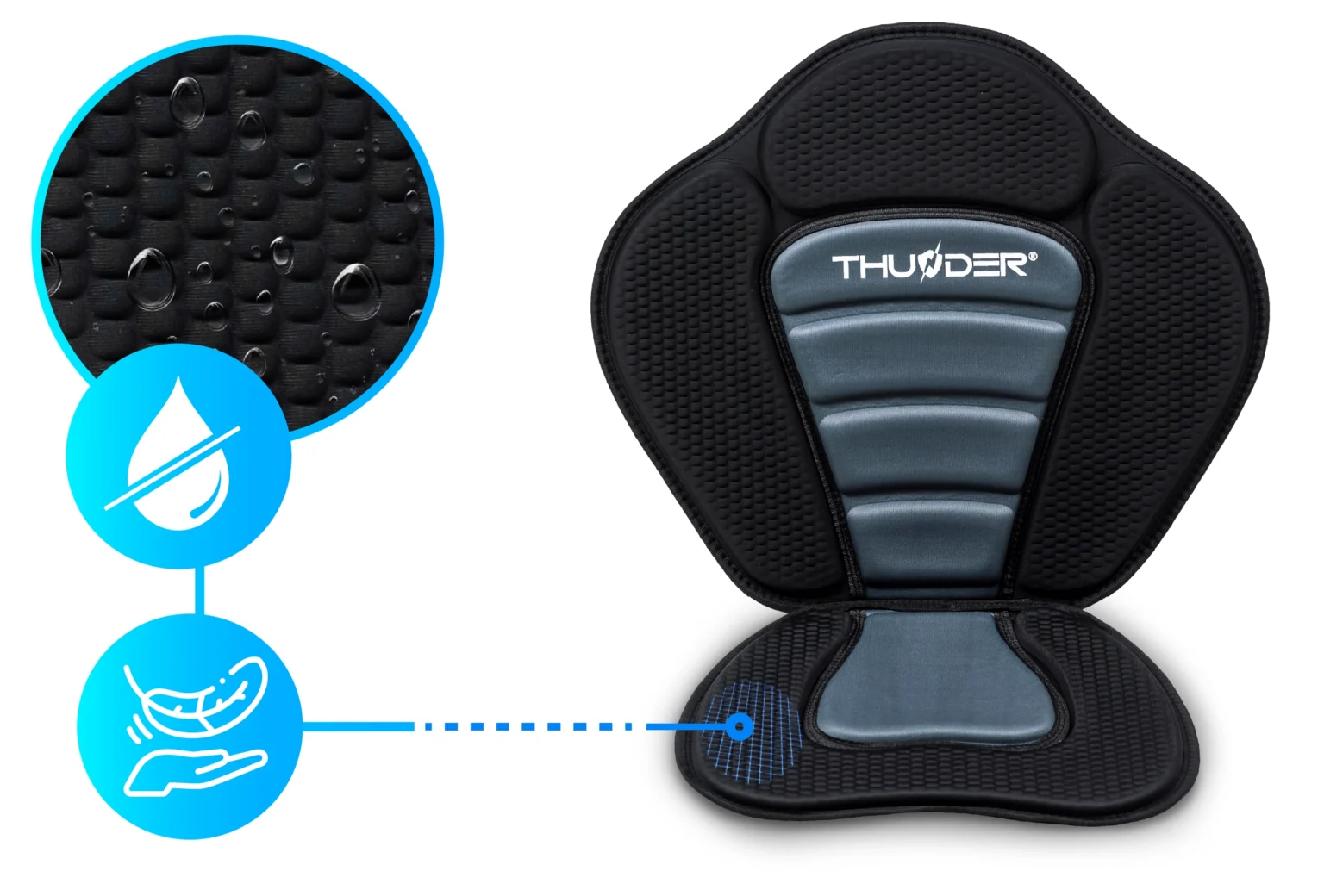 Siège solide et confortable