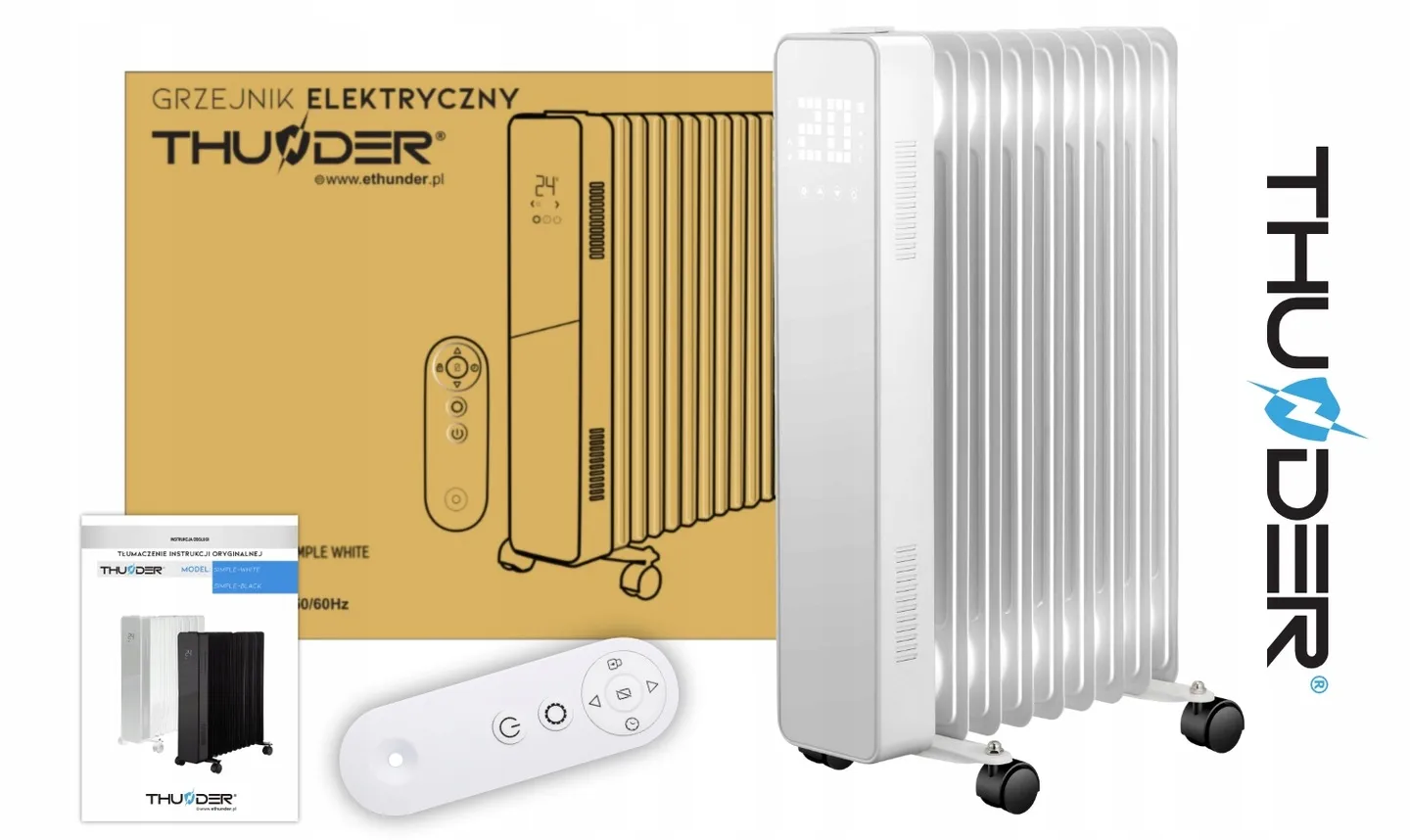 Contenu du kit THUNDER SIMPLE-WHITE-2500W