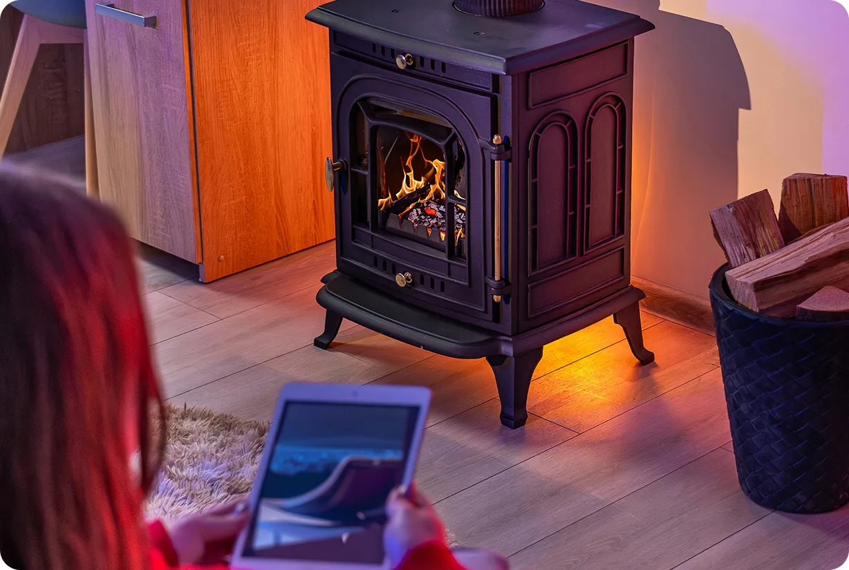 Confort d'utilisation du poêle Mitra