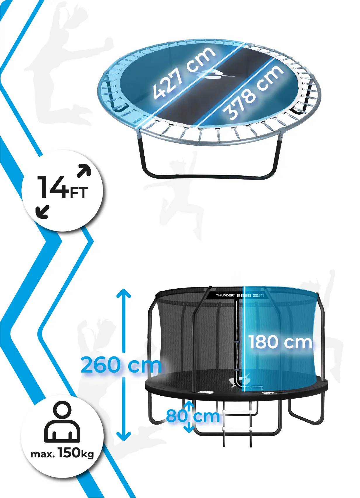 Galwanizowane elementy, drabinka, certyfikaty