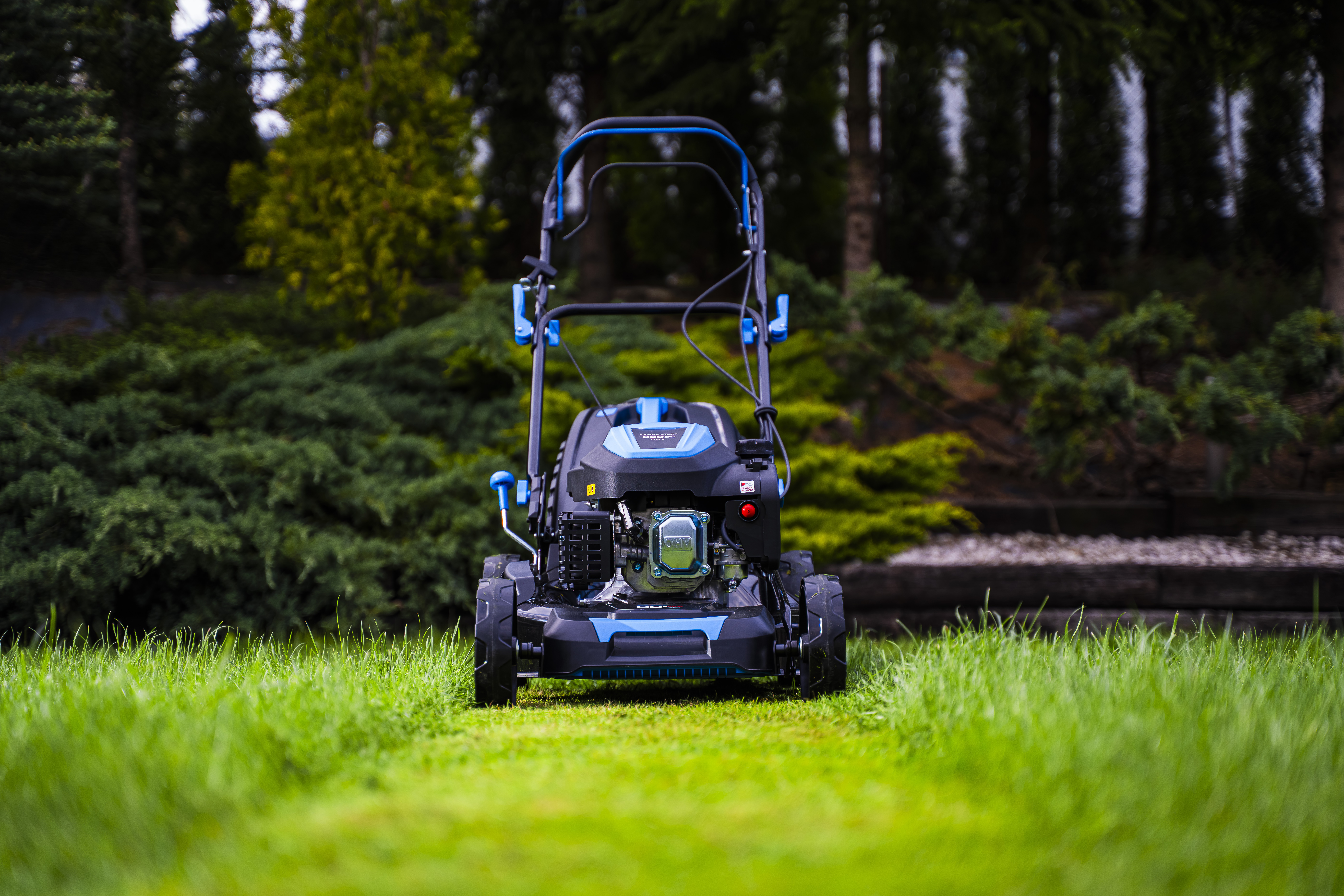 Tondeuse Hexwelt avec fonction mulching