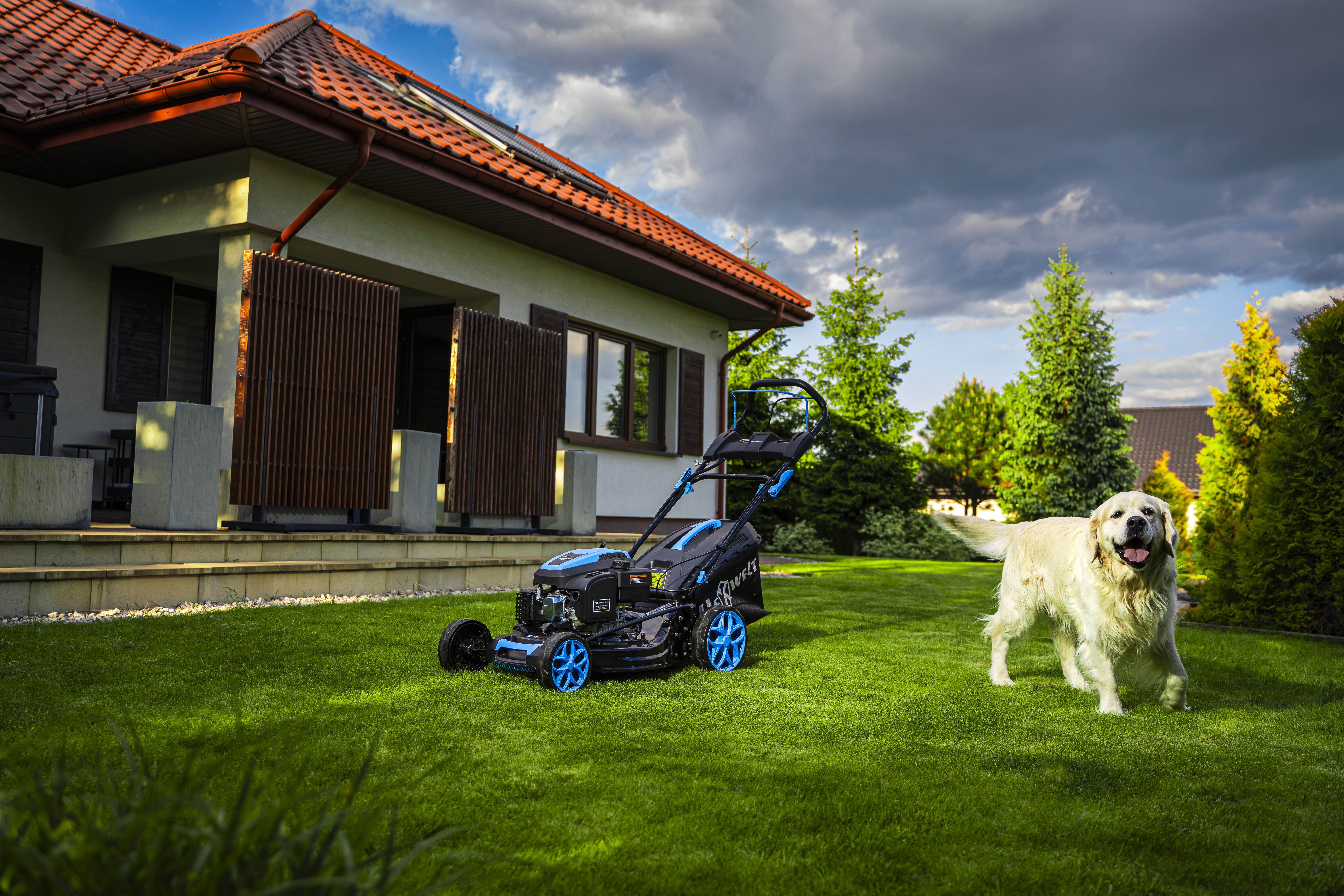 Tondeuse Hexwelt de profil