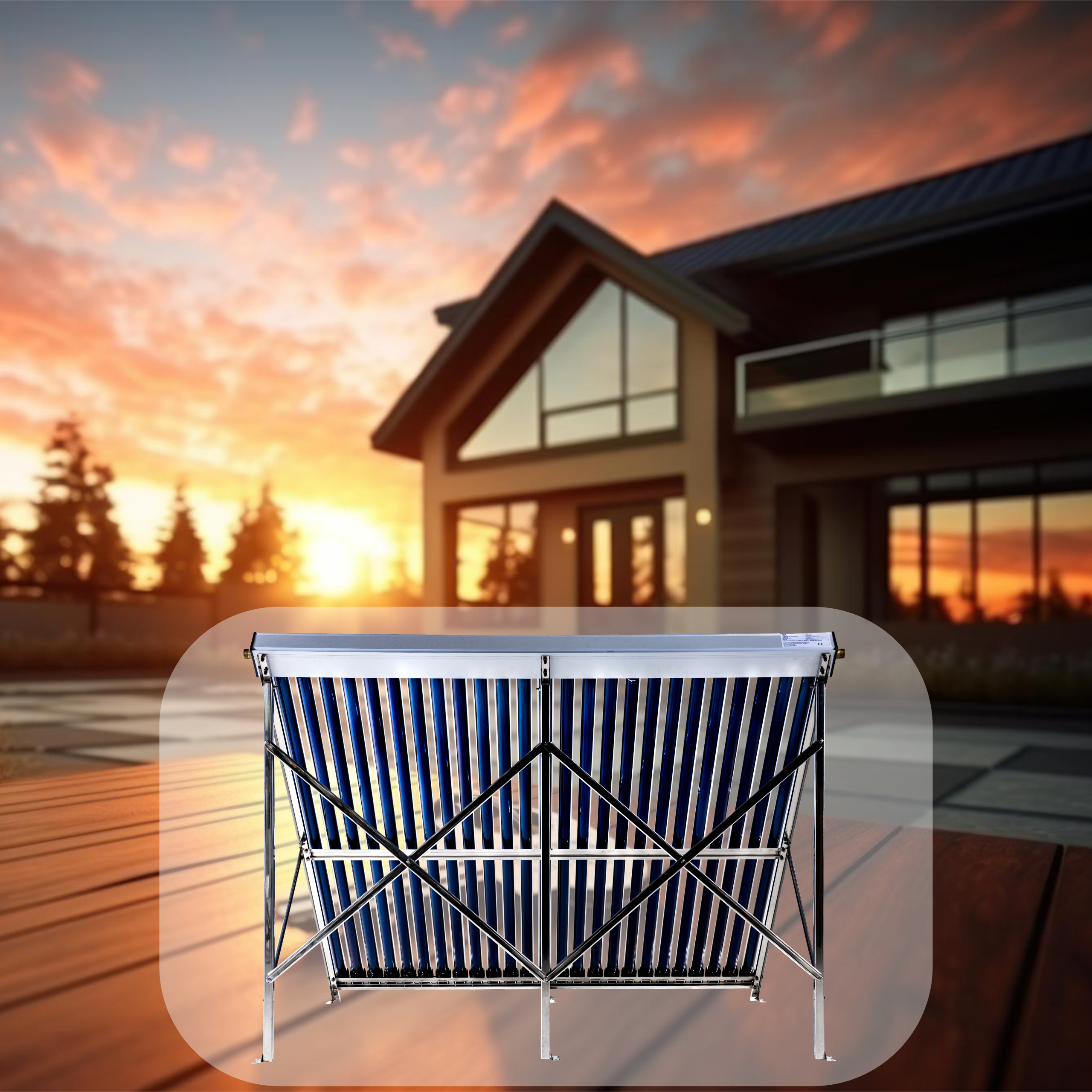 Détails d’un capteur solaire