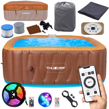 Jacuzzi gonflable de jardin THUNDER BREVE