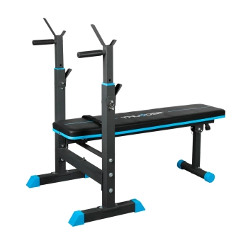 Banc de musculation avec supports pour barres THUNDER MONET