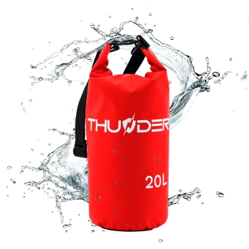 Sac étanche 20 L THUNDER rouge