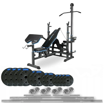 Ensemble de musculation 105 kg avec banc VIGOR-C de la marque THUNDER (précommande 17.12)