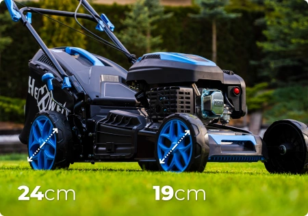 Tondeuse thermique Hexwelt HW-KS-200 51cm 3,8kW autotractée