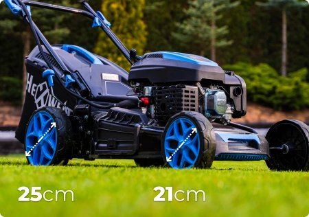 Tondeuse thermique Hexwelt HW-KS-224 53cm 4,4kW autotractée