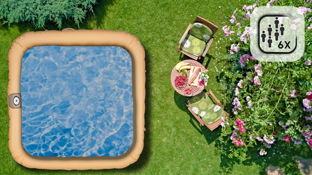 Jacuzzi gonflable de jardin THUNDER FRAPPE