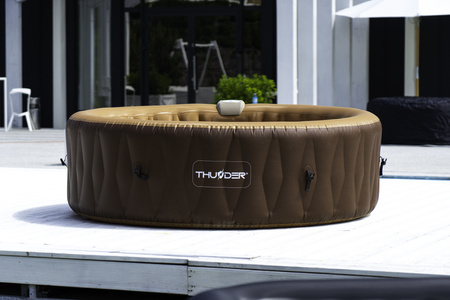 Jacuzzi gonflable de jardin THUNDER MOCHA