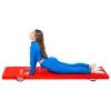 Tapis de gymnastique rouge 180x60x5 THUNDER
