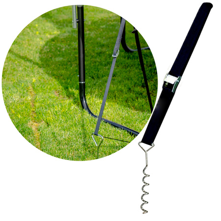 Ancrages pour trampolines (4pcs).)