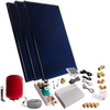 Kit solaire avec trois panneaux plats de 2m² sans câble solaire et sans réservoir