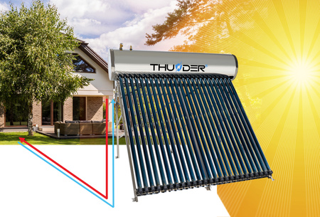 Capteur solaire pressurisé avec réservoir THUNDER 250 L