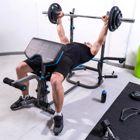 Banc de musculation avec pupitre à biceps THUNDER VIGOR-B