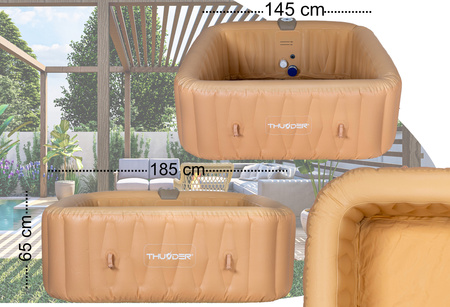 Jacuzzi gonflable de jardin THUNDER FRAPPE