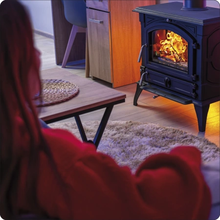 Poêle à bois en fonte WESTA 17 kW