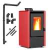 Poêle à pellets LEYLA RED 6,3 kW