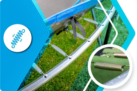 Trampoline THUNDER INSIDE ULTRA 8FT (244cm) BLUE