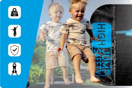 Trampoline THUNDER INSIDE ULTRA 8FT (244cm) BLUE