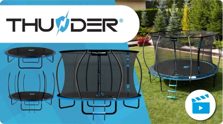 THUNDER INSIDE ULTRA 12FT (366 cm) BLUE trampoline
