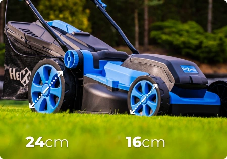 Tondeuse à batterie Hexwelt HW-KA-40 40cm 40V 8Ah