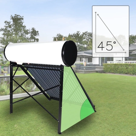 Capteur solaire pressurisé avec réservoir THUNDER 200 L BLACK