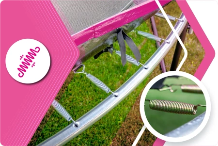 Trampoline THUNDER INSIDE ULTRA 12FT (366 cm) PINK