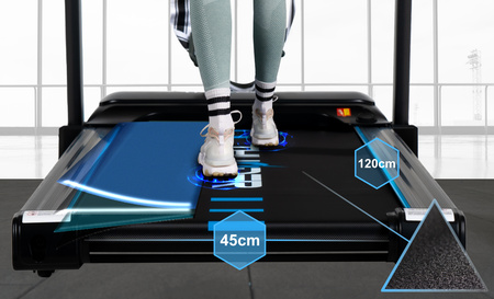 Tapis de course électrique THUNDER RAPID-DS-BLACK