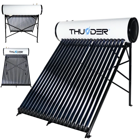 Capteur solaire pressurisé avec réservoir THUNDER 200 L BLACK