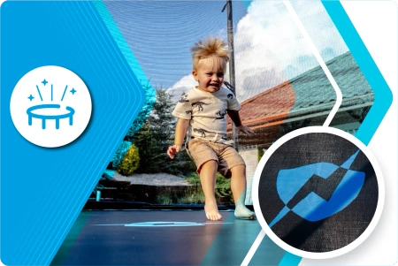 THUNDER INSIDE ULTRA 12FT (366 cm) BLUE trampoline