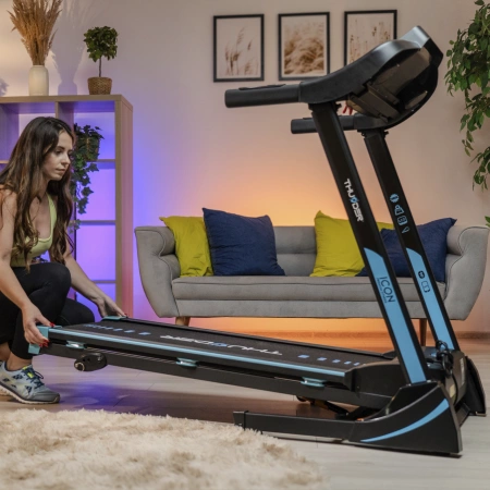 Tapis de course électrique THUNDER ICON-BLUE