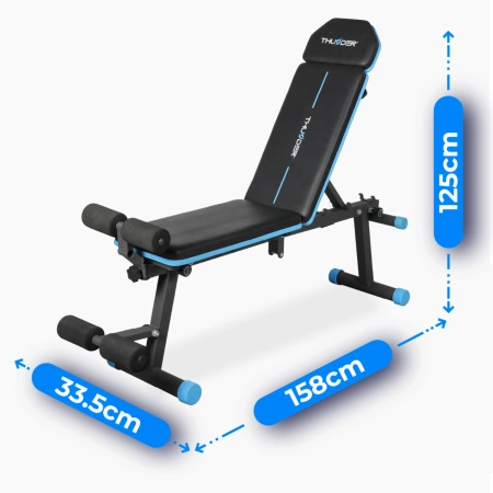 Banc de musculation pliable THUNDER WOXIC