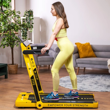 Tapis de course électrique THUNDER RACE-GOLD