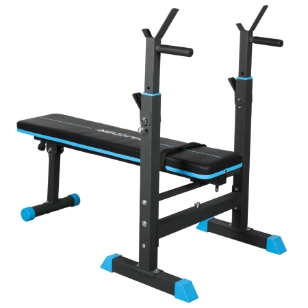 Banc de musculation avec supports pour barres THUNDER MONET