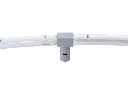 Connecteur métallique en T pour cadre