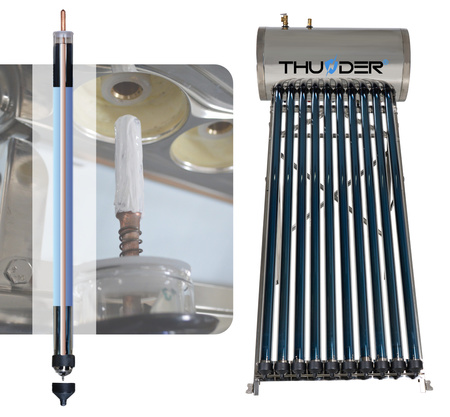 Capteur solaire pressurisé avec réservoir THUNDER 100 L