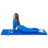 Tapis de gymnastique bleu 180x60x5 THUNDER
