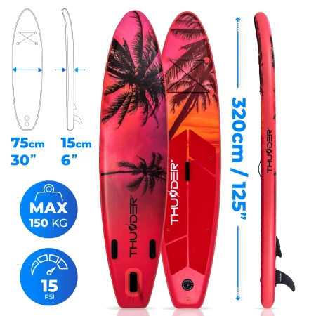 Planche de SUP 320cm THUNDER ISLE