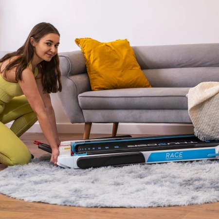 Tapis de course électrique THUNDER RACE-WHITE