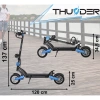Trottinette électrique THUNDER ZEST 1600W 52V 14Ah