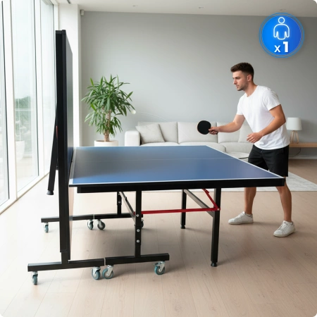 Table de tennis de table THUNDER VITAL-18-BLUE