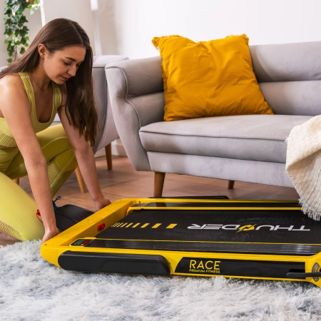 Tapis de course électrique THUNDER RACE-GOLD