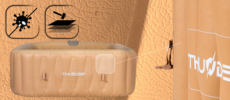 Jacuzzi gonflable de jardin THUNDER FRAPPE