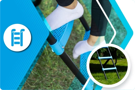 Trampoline THUNDER INSIDE ULTRA 8FT (244cm) BLUE