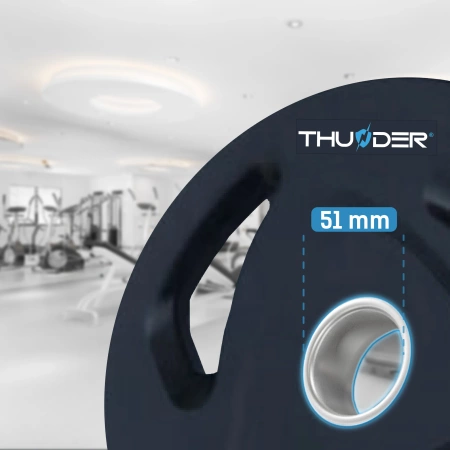Disque olympique THUNDER 15 kg